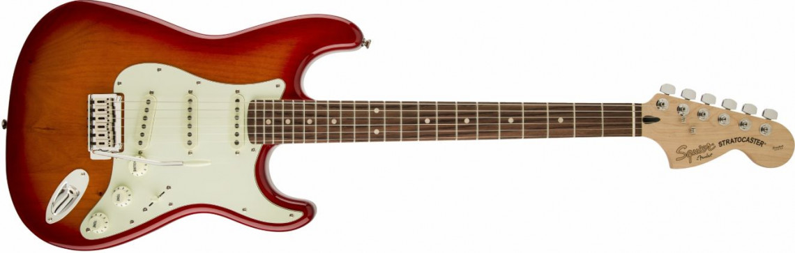 Hlavní obrázek ST - modely FENDER SQUIER Standard Stratocaster Cherry Sunburst Laurel