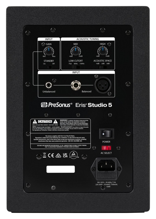 Hlavní obrázek Aktivní monitory PRESONUS Eris Studio 5 Black (single)