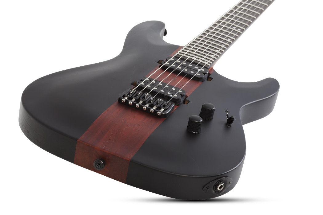 Hlavní obrázek Elektrické kytary SCHECTER C-1 Rob Scallon - Satin Dark Roast