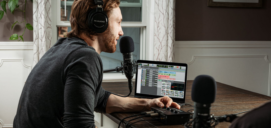 Hlavní obrázek USB zvukové karty M-AUDIO M-Track DUO