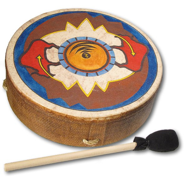 Hlavní obrázek REMO Buffalo Drum 16" - Sun Buffalo Graphic