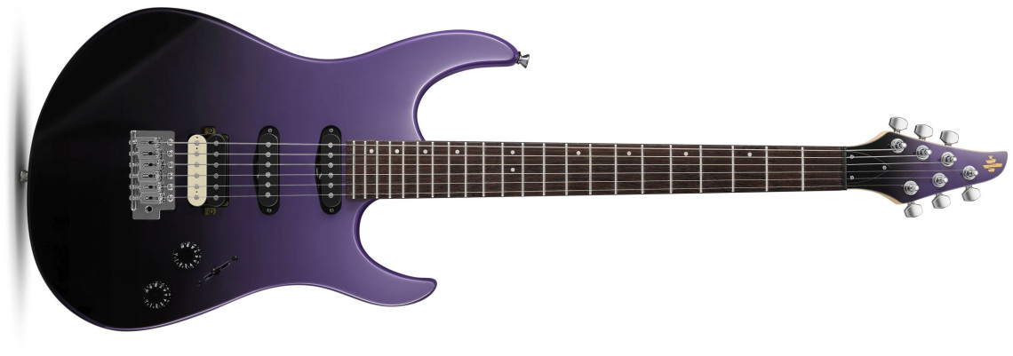 Hlavní obrázek Superstrat DONNER DMT-66 - Midnight Purple Gradient