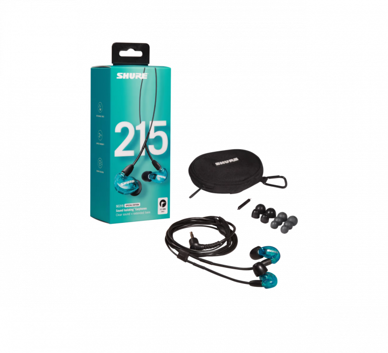 Hlavní obrázek Sluchátka do uší a pro In-Ear monitoring SHURE SE215SPE Blue