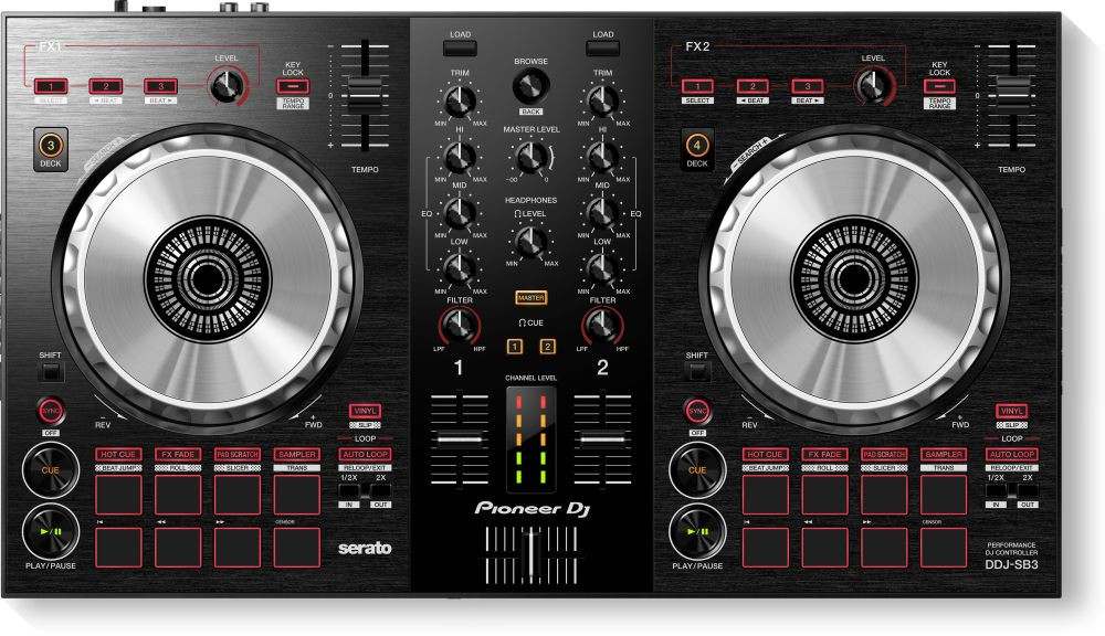 Hlavní obrázek DJ kontrolery PIONEER DJ DDJ-SB3