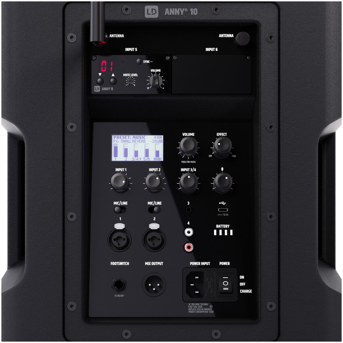 Hlavní obrázek Aktivní reproboxy LD SYSTEMS ANNY 10 HHD B5