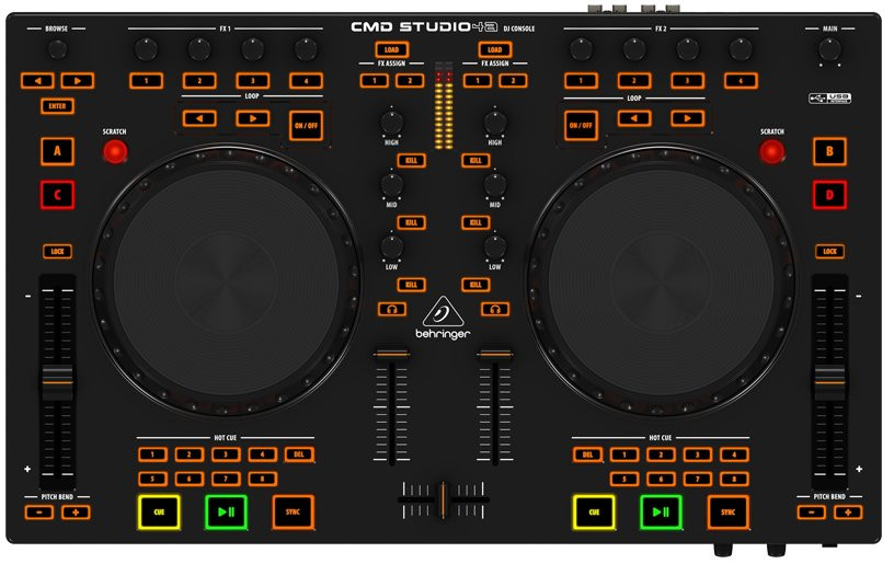 Hlavní obrázek DJ kontrolery BEHRINGER CMD Studio 4A