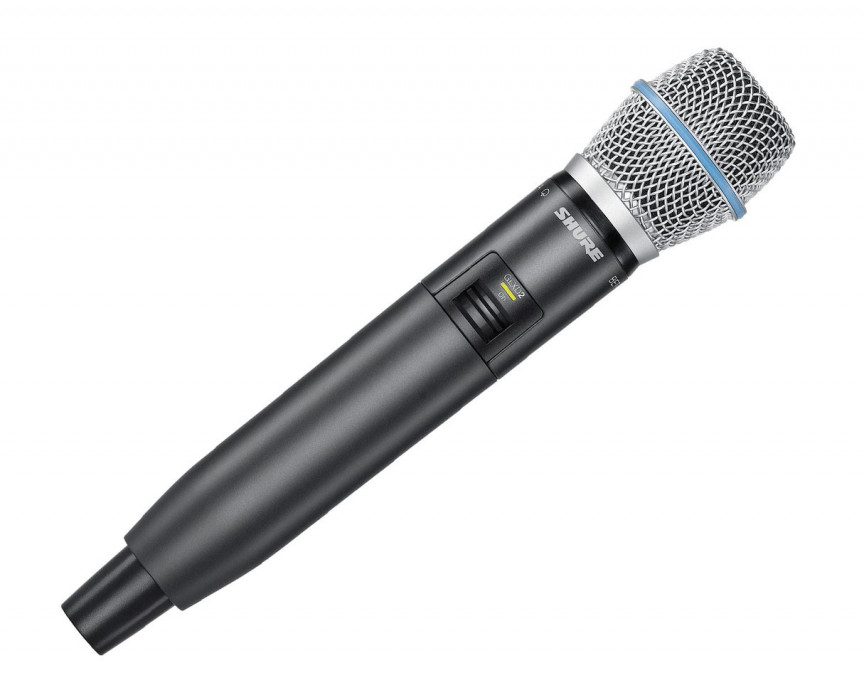 Hlavní obrázek S ručním mikrofonem SHURE GLXD24E/Beta 87A