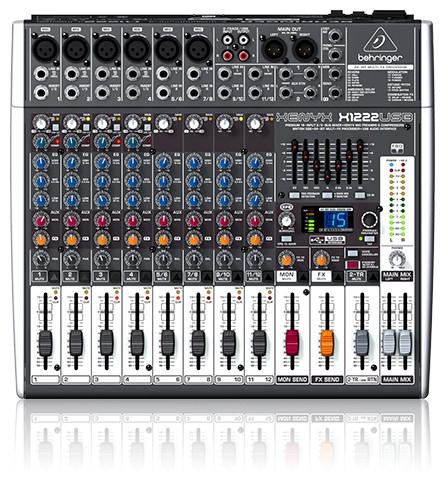 Hlavní obrázek Mixážní pulty s efektem BEHRINGER XENYX X1222USB