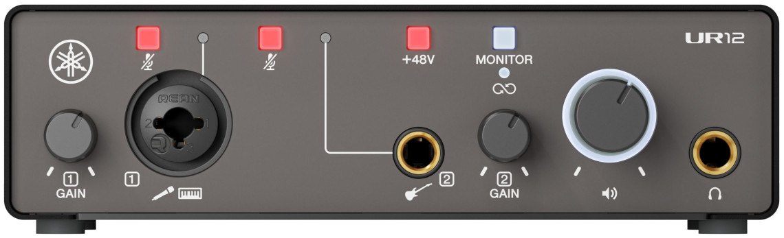 Hlavní obrázek USB zvukové karty YAMAHA UR12MK3 - Black