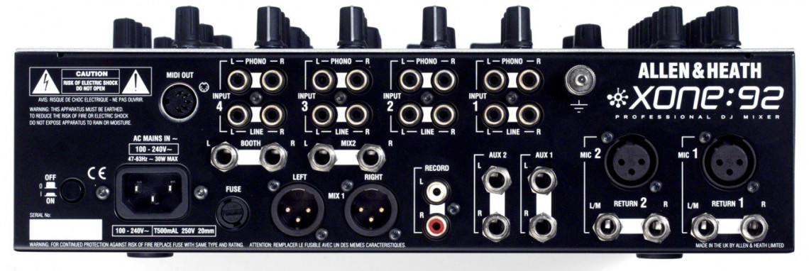 Hlavní obrázek ALLEN HEATH Xone:92 Rotary Faders