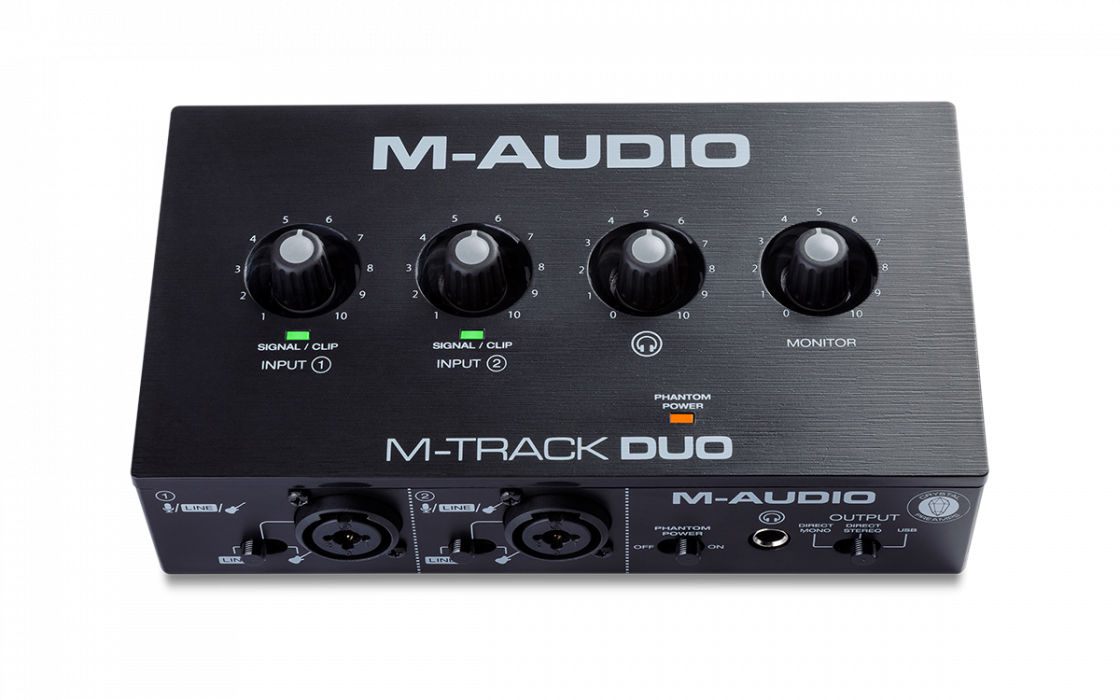 Hlavní obrázek USB zvukové karty M-AUDIO M-Track DUO