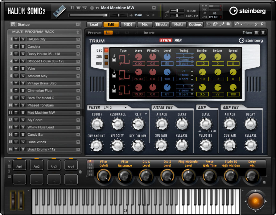 Hlavní obrázek Virtuální nástroje STEINBERG HALion Sonic 2 EDU