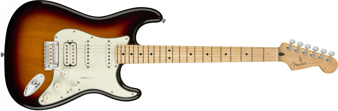 Levně Fender Player Stratocaster HSS 3-Color Sunburst Maple