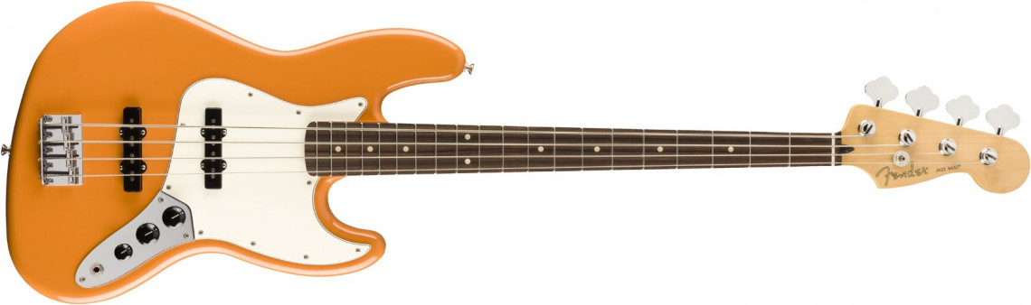 Hlavní obrázek JB modely FENDER Player Jazz Bass Capri Orange Pau Ferro