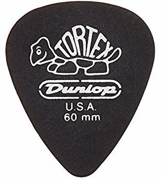 Levně Dunlop 488P.60 Tortex Pitch Black
