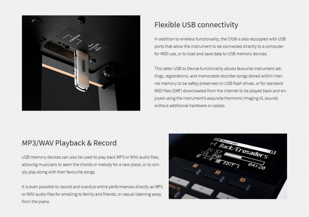 Hlavní obrázek Digitální piana KAWAI CA59B