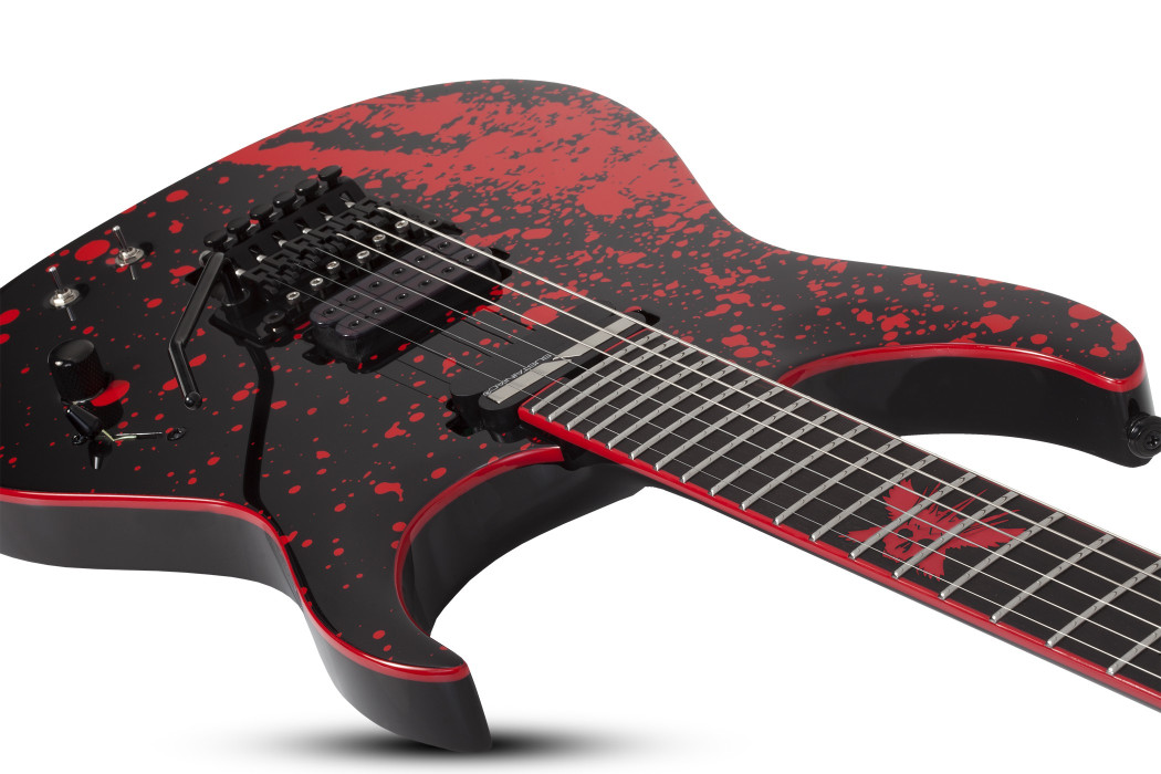 Hlavní obrázek Elektrické kytary SCHECTER Sullivan King Banshee-6 FR-S - Obsidian Blood