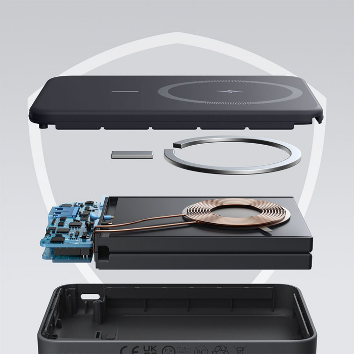 Hlavní obrázek Powerbanky a nabíječky ANKER 633 Magnetic Battery (MagGo)  Black