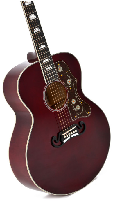 Hlavní obrázek Jumbo SIGMA GUITARS GJA-SG200-WR - Wine Red