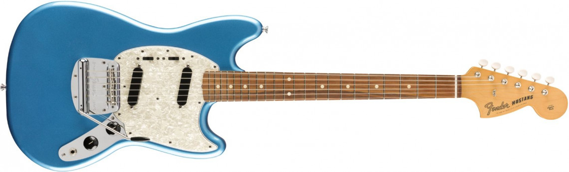 Levně Fender Vintera 60s Mustang Lake Placid Blue Pau Ferro