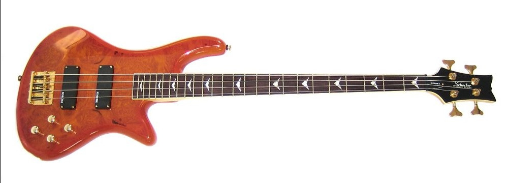 Hlavní obrázek Alternativní SCHECTER Stilleto Extreme 4, Rosewood Fignerboard - Honey Sunburst