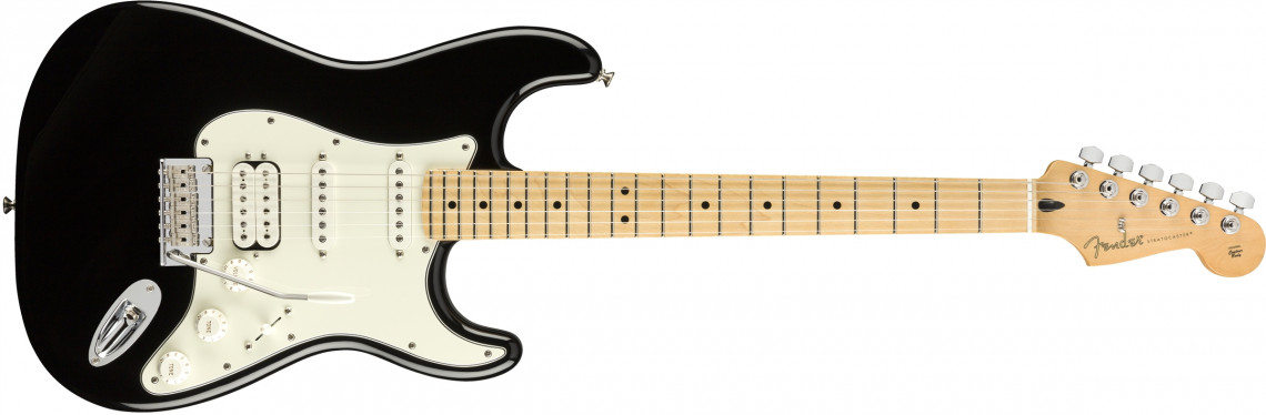 Levně Fender Player Stratocaster HSS Black Maple