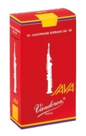 Hlavní obrázek Soprán saxofon VANDOREN SR3025R JAVA Filed - Red Cut - Sopran Saxofon 2.5