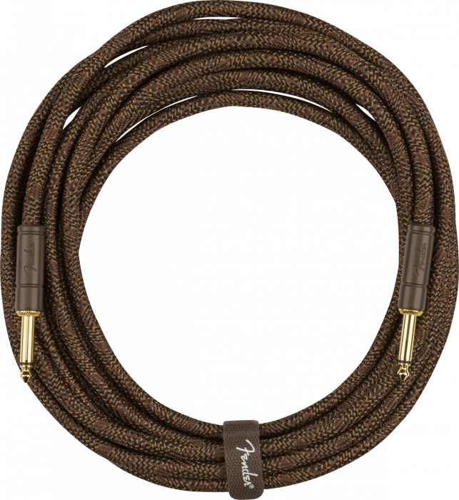 Hlavní obrázek 1-4m FENDER Paramount Acoustic Instrument Cable, Brown, 5,5m