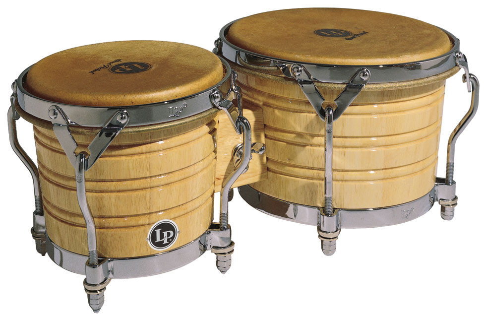 Hlavní obrázek Bonga LATIN PERCUSSION Generation II Bongos s Tradičním rámem - Natural/Chrome