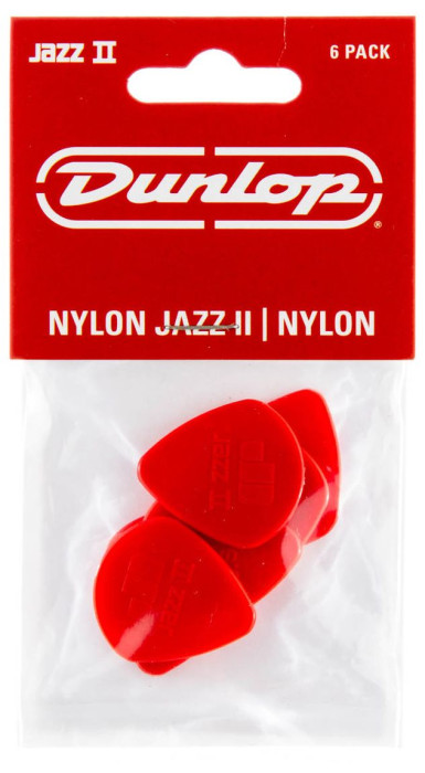 Hlavní obrázek Tvrdost do 2.0 DUNLOP Jazz II Nylon Pick 1.18 mm - 24 ks