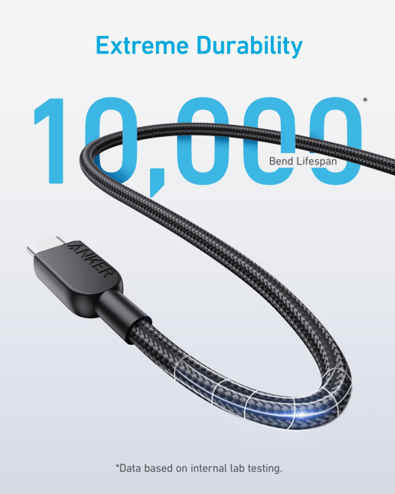 Hlavní obrázek USB kabely ANKER 310 USB-C Cable 240W - 0.9m