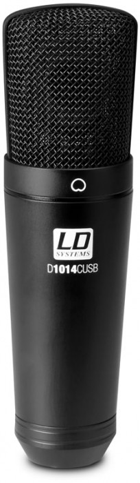 Hlavní obrázek Velkomembránové kondenzátorové mikrofony LD SYSTEMS D 1014 C USB