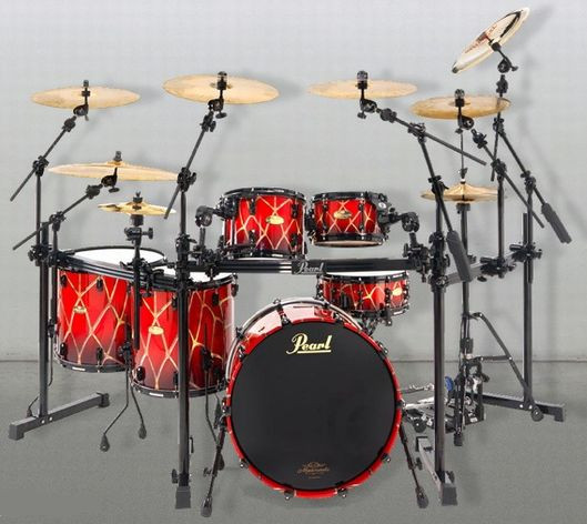 Hlavní obrázek PEARL MASTERWORKS 10"x8" TOM TOM, spider web design