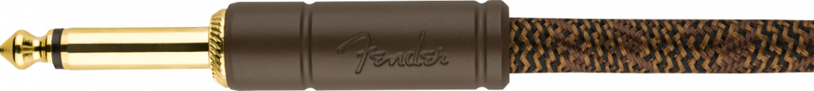 Hlavní obrázek 1-4m FENDER Paramount Acoustic Instrument Cable, Brown, 5,5m