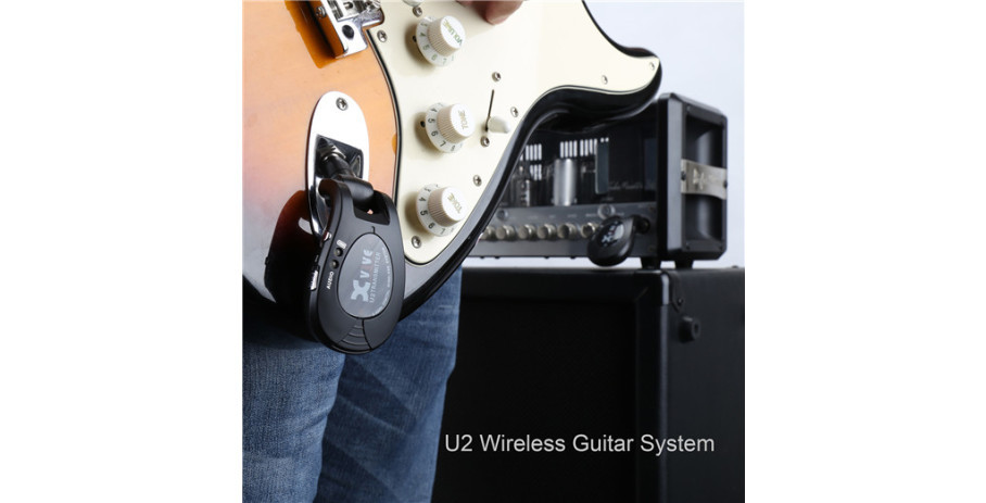 Hlavní obrázek Bezdrátové nástrojové systémy pro kytary a baskytary XVIVE U2  - Black