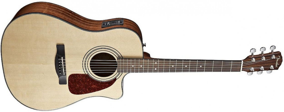 Hlavní obrázek Dreadnought FENDER CD 140SCE Natural