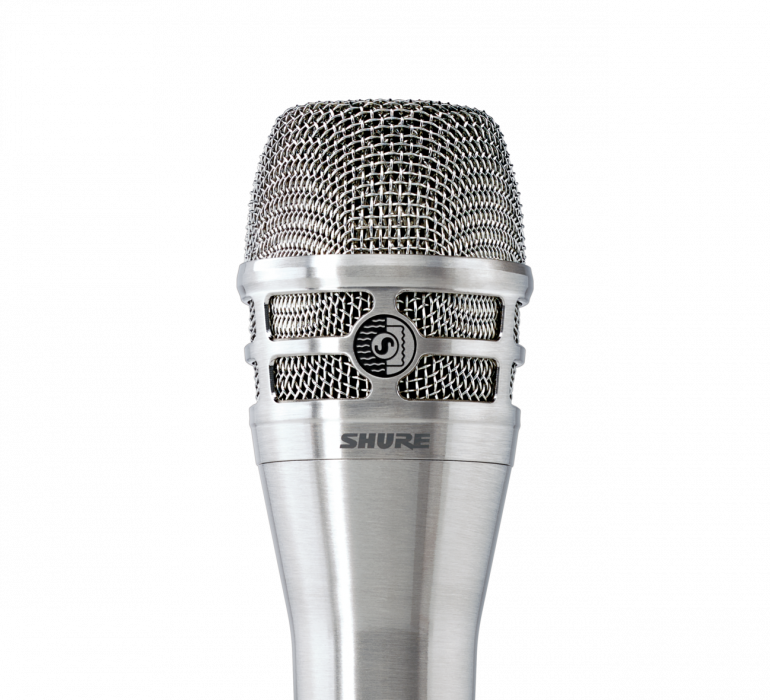 Hlavní obrázek Dynamické pódiové vokální mikrofony SHURE KSM8 Nickel