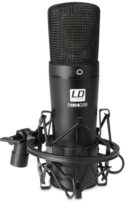 Hlavní obrázek Velkomembránové kondenzátorové mikrofony LD SYSTEMS D 1014 C USB