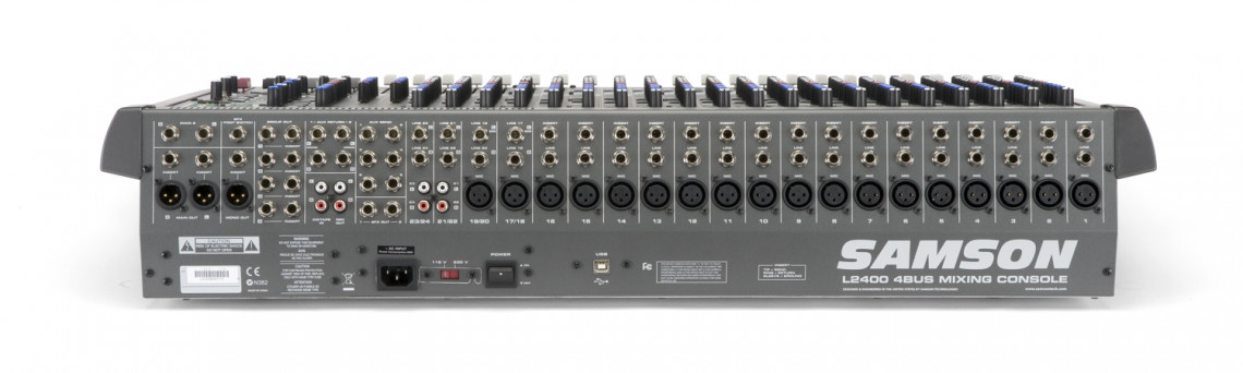 Hlavní obrázek Mixážní pulty s efektem SAMSON L2400