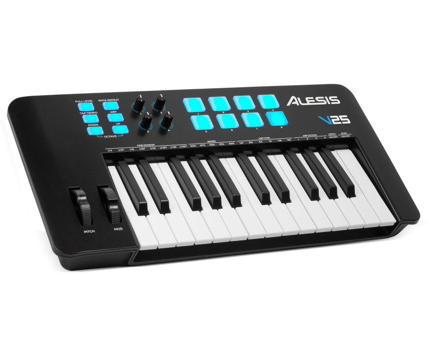 Hlavní obrázek Keyboardy/Klávesy/Kontrolery ALESIS V25 MKII