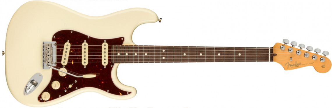 Levně Fender American Professional II Stratocaster Olympic White Rosewood