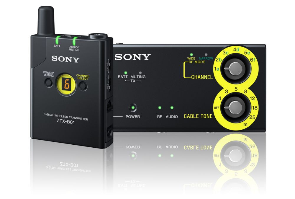 Hlavní obrázek Bezdrátové nástrojové systémy pro kytary a baskytary SONY PROFESIONAL AUDIO DWZ B30GB