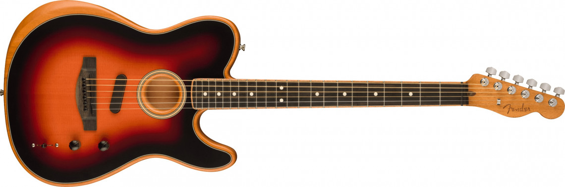 E-shop Fender DE American Acoustasonic Telecaster - 3-Color Sunburst