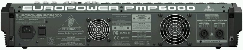 Hlavní obrázek Powermixy BEHRINGER PMP6000