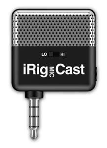 Hlavní obrázek Mikrofony pro video a foto IK MULTIMEDIA iRig Mic Cast