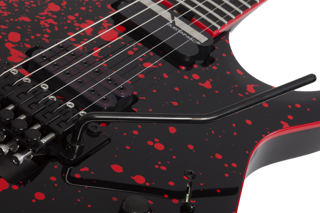 Hlavní obrázek Elektrické kytary SCHECTER Sullivan King Banshee-6 FR-S - Obsidian Blood