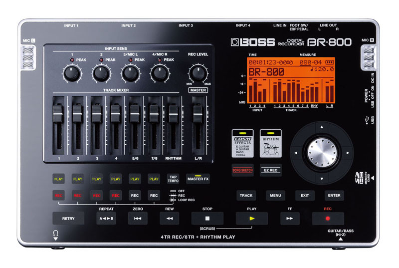 Hlavní obrázek USB zvukové karty BOSS BR 800 Digital Recording Studio