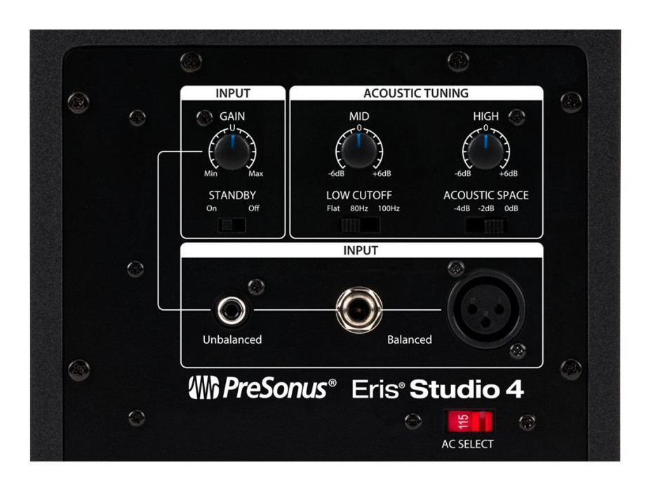Hlavní obrázek Aktivní monitory PRESONUS Eris Studio 4 Black (single)