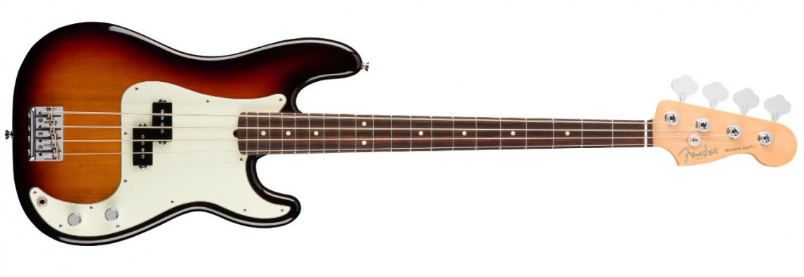 Hlavní obrázek PB modely FENDER American Professional Precision Bass 3-Tone Sunburst Rosewood