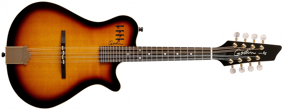 Hlavní obrázek Mandolíny, ostatní GODIN A8, elektroakustická mandolína